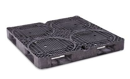 Picture of 4 Drum Plastic Pallet 49" x 49" x 5.5"