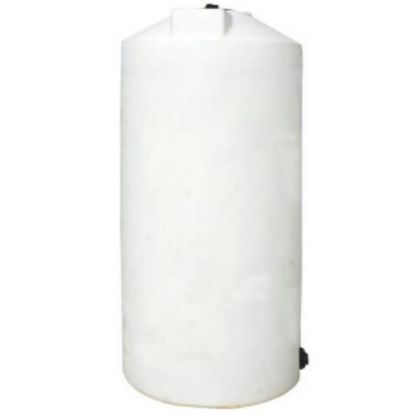 Picture of 250 US Gallons Vertical Closed Top Tank, 1.5 sg, White