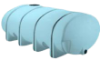 3000 Gallons Horizontal Plastic Tank