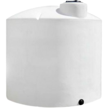 Picture of Vertical Closed Top Tank, White 1.5 sg - 6100 US Gallons / 23 058 Liters