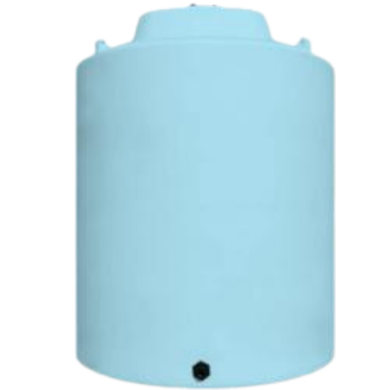 Picture of Vertical Closed Top Tank, Blue 1.9 sg - 10 000 US Gallons / 37 800 Liters