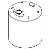 Picture of Vertical Closed Top Tank, Blue 1.9 sg - 10 000 US Gallons / 37 800 Liters