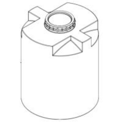 Réservoir Plastique Hypochlorite de  Sodium