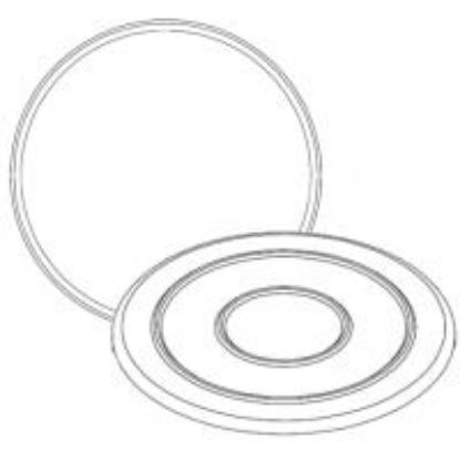 Picture of Dust Lid for OT25 Vertical Tanks - NOT Sold Separately