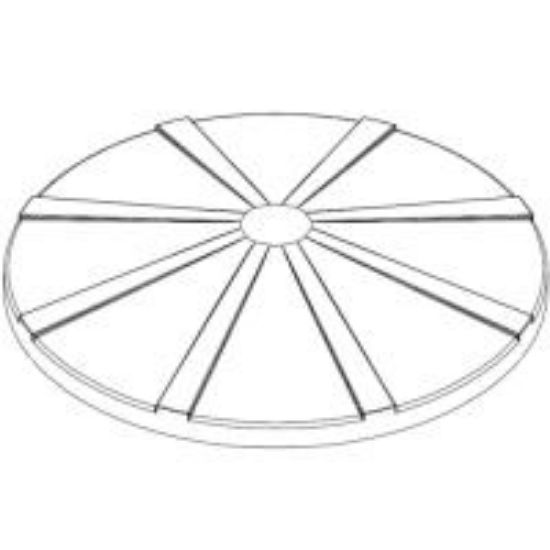 Picture of Dust Lid for OT400 Vertical Tanks - NOT Sold Separately