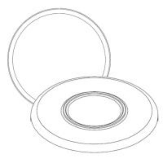 Picture of Dust Lid for OT50 Vertical Tanks - NOT Sold Separately