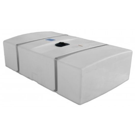 Picture of 300 US Gallons Rectangular Low Profile Tank, 1.5 sg, White