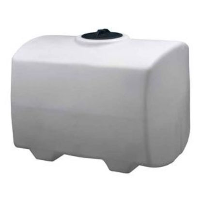 Picture of 300 US Gallons Rectangular Rounded Bottom Tank, 1.5 sg, White