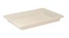 Image de Bacs pour le Rangement des Aliments 26" x 18" x 3.5", Blanc
