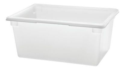 Image de **Liquidation des Untiés en Stock** Bac pour le Rangement des Aliments 26" x 18" x 12", Blanc