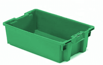 Picture of Food Grade Container 24" x 16" x 5.3", Green