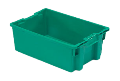 Image de Bac Grade Alimentaire 24" x 16" x 8.5", Vert