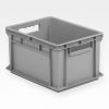 Picture of Industrial Straight Walls Container 16" x 12" x 8.7", Gray