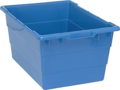 Picture of **Clearance of Units in Stock**Cross Stack Tub 24" x 17" x 12", Blue