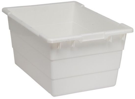 Picture of **Clearance of Units in Stock**Cross Stack Tub 24" x 17" x 12", White