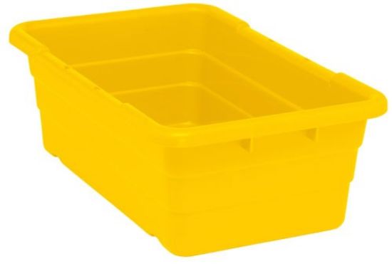 Picture of **Clearance of Units in Stock**Cross Stack Tub 25" x 16" x 9", Yellow