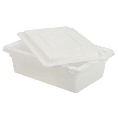 Image de **Liquidation des Unités en Stock** Couvercle pour Bacs à Aliments FTB 18" x 12", Blanc