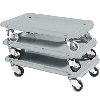 Picture of Dolly for EF Industrial Containers 24" x 16" Series , Gray