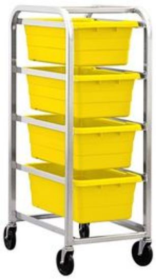 Image de Étagère Mobile en Aluminium incluant 4 Bacs CS
