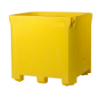 Picture of Triple Wall Bin With Leg 42" x 48" x 46"