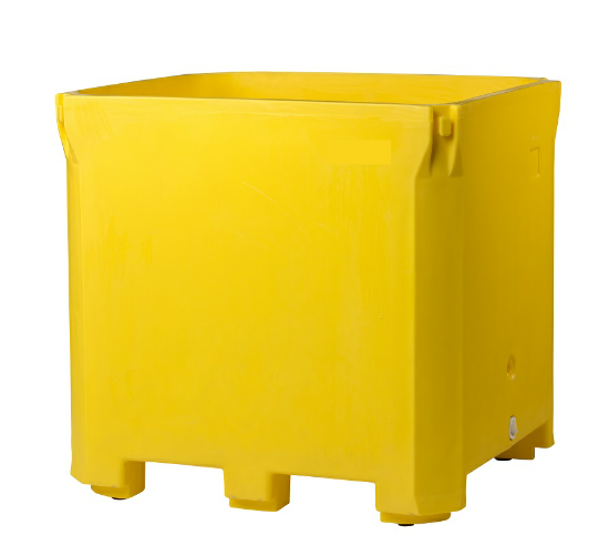 Picture of Triple Wall Bin With Leg 42" x 48" x 46"