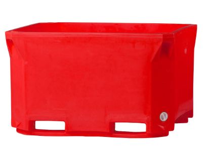 Picture of Triple Wall Bin 41" x 49" x 29", Red