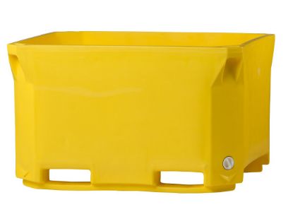 Picture of Triple Wall Bin 41" x 49" x 29", Yellow