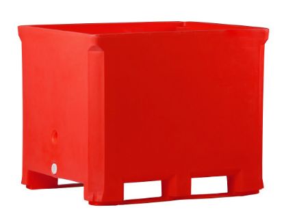 Picture of Triple Wall Bin 40" x 48" x 40", Red