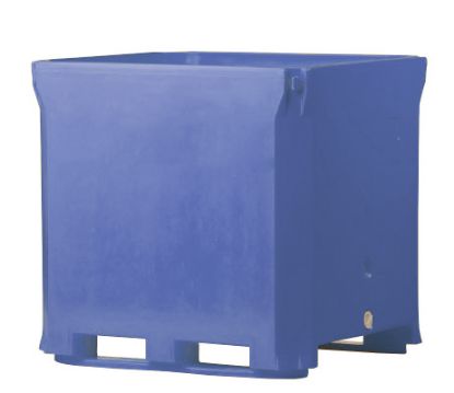 Picture of Triple Wall Bin 42" x 48" x 46", Blue