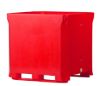 Picture of Triple Wall Bin 42" x 48" x 46", Red