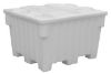 Picture of Plastic Pallet Boxes- Tapered Walls 42" x 48" x 30", White