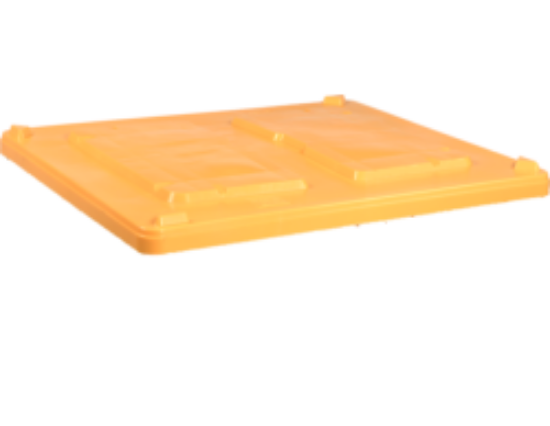 Picture of Lid for MX and MXV 40 x 48 Pallet Boxes, Yellow