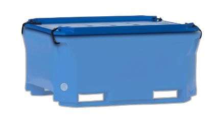 Picture of Lid for PE660 Pallet Boxes, 41 x 49, Blue