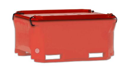 Picture of Lid for PE660 Pallet Boxes 41 x 49, Red
