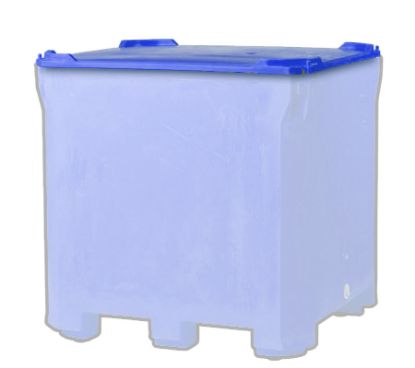 Picture of Lid for PE875, 40 x 48,Pallet Boxes, Blue