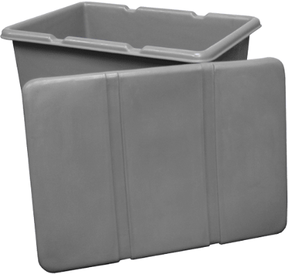 Picture of Lid for Box Truck TS125,  Gray