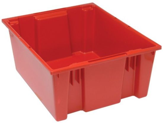 Picture of Food Grade Container 24" x 20" x 10", Red