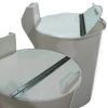Image de Couvercle 2/3 Soudé - 1/3 sur Charnière en Inox. Pour Réservoirs de Diam. Int. de 22" à 30"