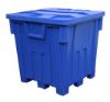 Picture of Plastic Pallet Boxes- Tapered Walls 44" x 44" x 46", Blue