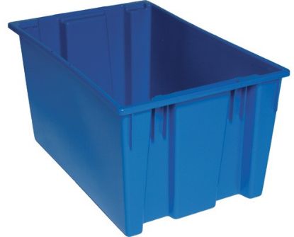 Image de ** LIQUIDATION DES UNITÉS EN STOCK ** Bac Grade Alimentaire 30" x 20" x 15", Bleu