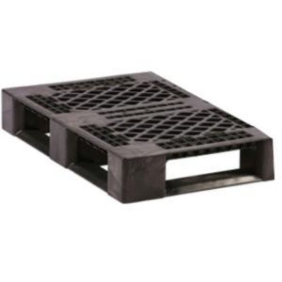 Picture of **Clearance of Units in Stock** Indutrial RX Plastic Pallet 24" x 40" Vented Deck, Black