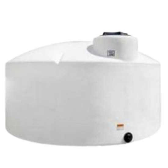 Picture of 1295 US Gallons Vertical Closed Top Tank, 1.5 sg, White