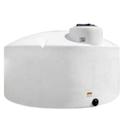 Picture of Vertical Closed Top Tank, White 1.5 sg - 1295 US Gallons / 4902 Liters