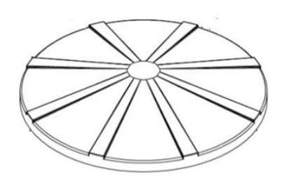 Image de Couvercle pour Réservoir Conique Ouvert CBO500 - NON Vendu Séparément