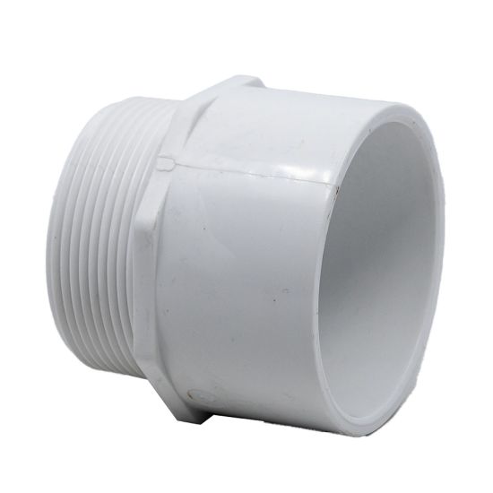 Picture of 2" PVC SCH40 Adapter Male NPT Thread x Socket