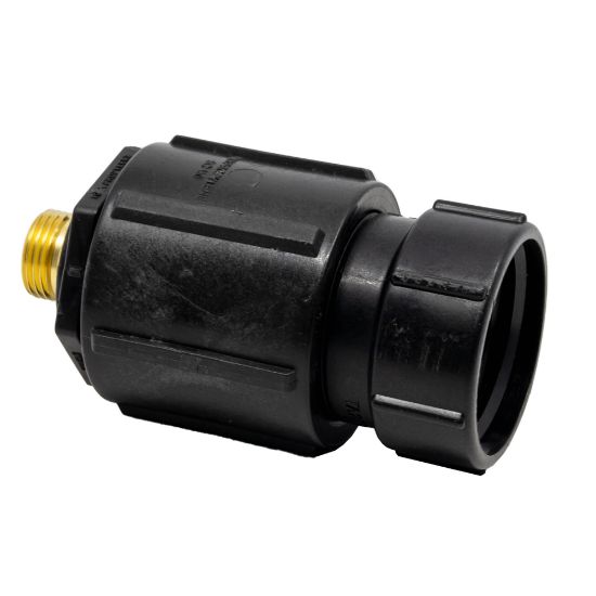 Picture of Garden Hose Adapter. 2" Buttress Female Threaded x 3/4" Male Threaded