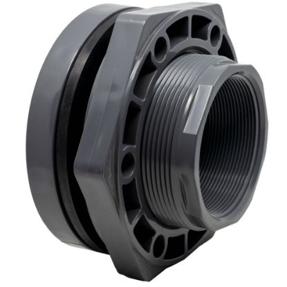 Bulkhead Fitting with EPDM Gasket