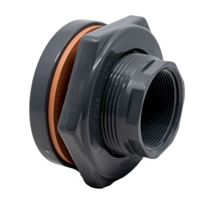 Bulkhead Fitting with Viton Gasket