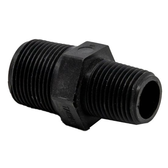 Picture of Reducing Adapter, 3/4" Male x 1/2" Male, Reinforced Polypropylene