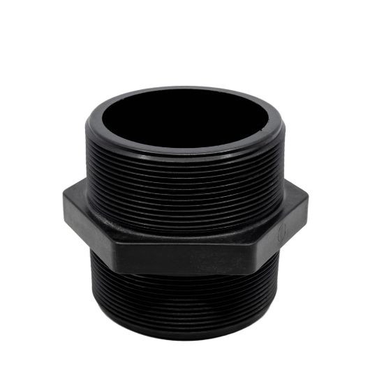 Picture of 4" Reinforced Polypropylene Pipe Nipple, Male x Male NPT Thread